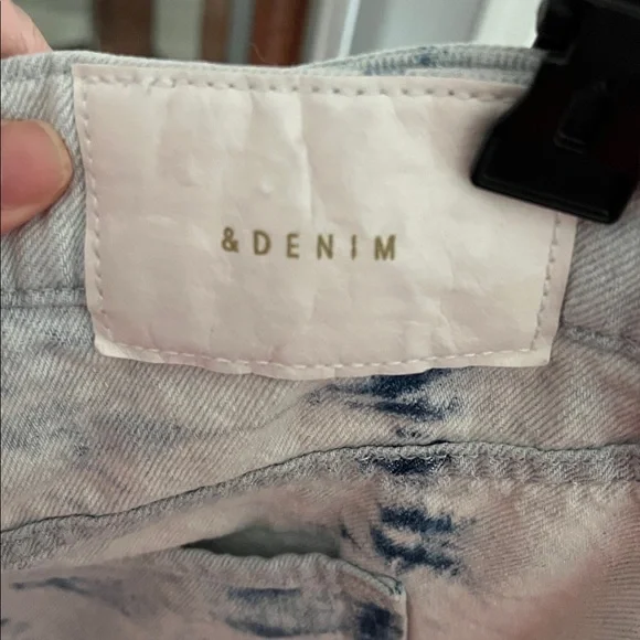 Tie-Dye Denim Mini Skirt - Picture 4 of 5